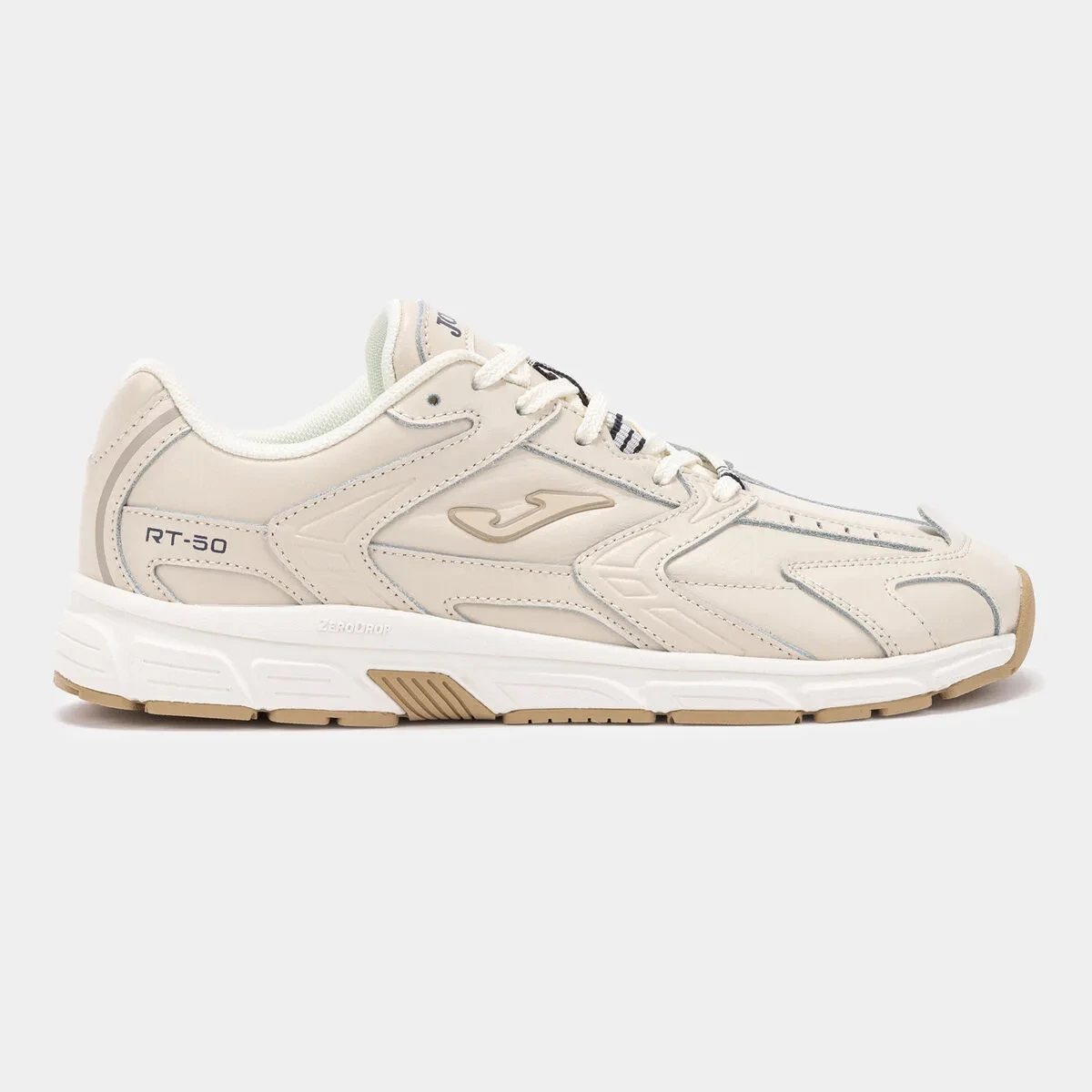 Joma RT50 Lady Barefoot en beige, vista lateral
